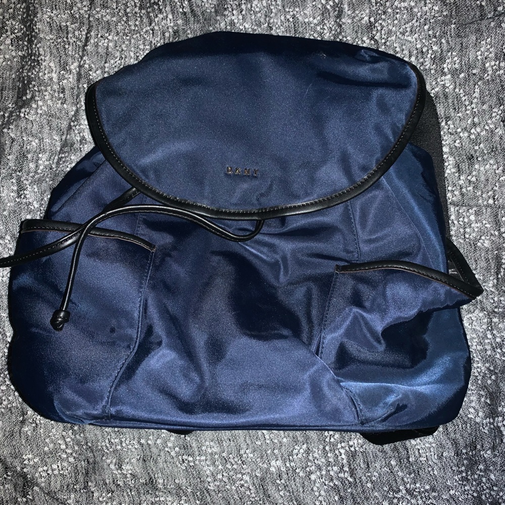 Limited edition DKNY mini blue backpack